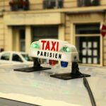 Sign of Parisian taxi